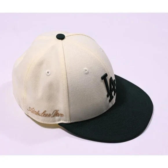 Aime Leon Dore MLB Dodger Hat in White Black